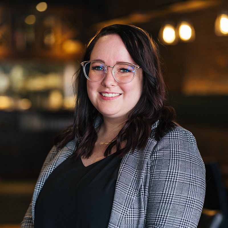Portrait of Stephanie Mihalakis, General Manager at Brazen Open Kitchen