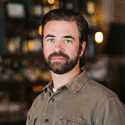 Portrait of Jon Roling, Bar Manager at Brazen Open Kitchen